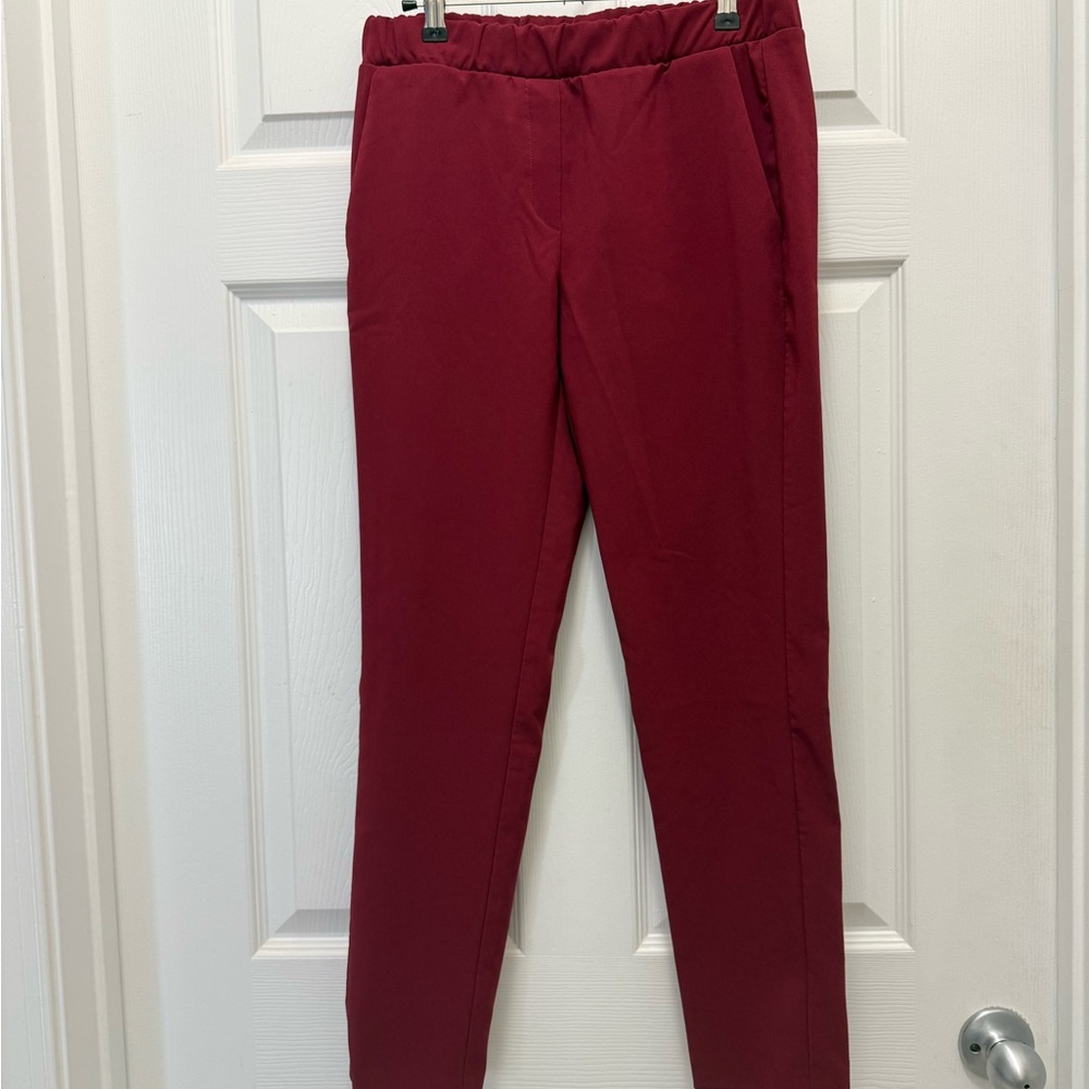Made in Italy Burgundy Dress Pants